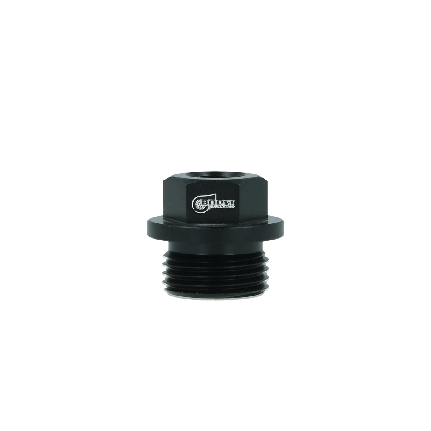 BOOST products Screw-in Adapter ORB Dash 8 male to NPT 1/8" female - satin black