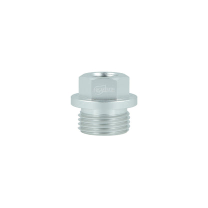 BOOST products Screw-in Adapter ORB Dash 8 male to NPT 1/8" female - satin silver