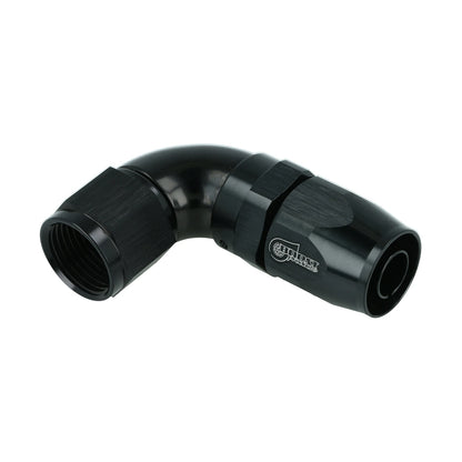 BOOST products High Flow Swivel Hose End Dash 10 - 90° - black