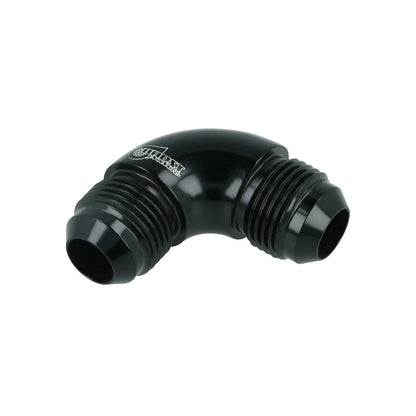 BOOST products High Flow Adapter Union Dash 10 male to Dash 10 male - 90° - black