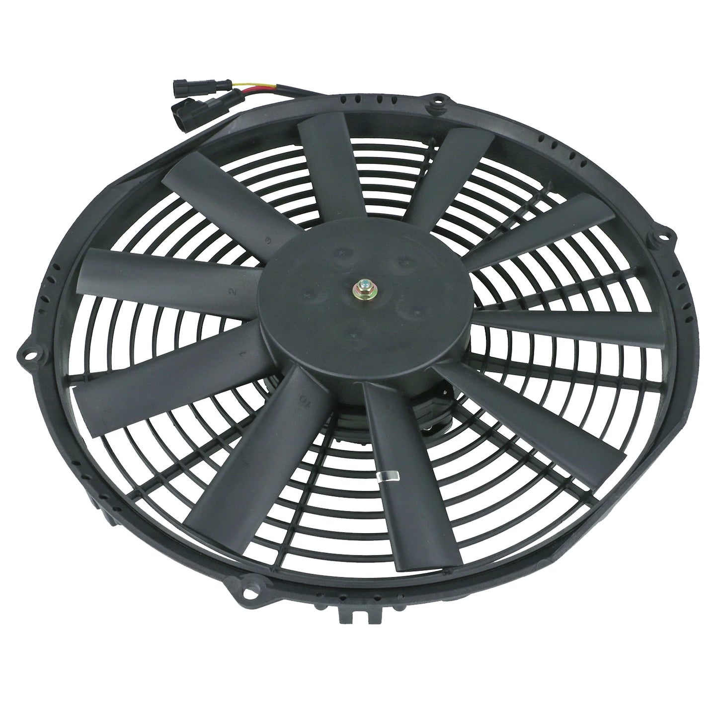 BOOST products High Performance Brushless Fan / 12" (30cm) / Puller / 1465 CFM / PWM Control