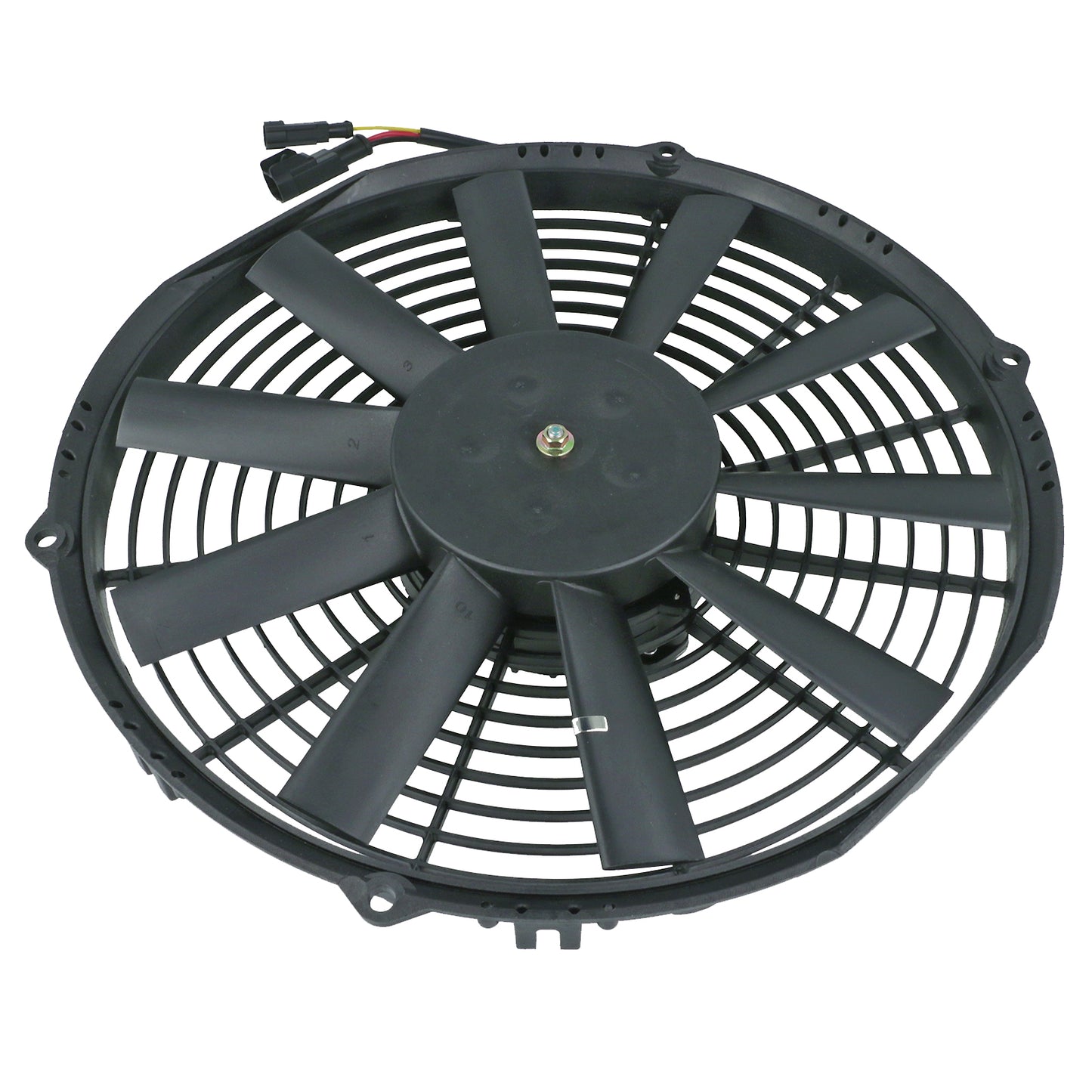 BOOST Products High Performance Brushless Puller Fan - 30cm (12.0") - 1465 CFM - PWM Control