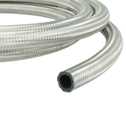 BOOST Products Hydraulic Hose -10 AN - 20ft (6m), stainless Steel