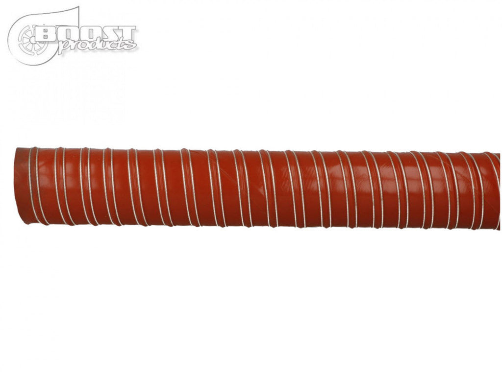 BOOST Products Silicone Air Duct Hose 51mm (2.0") ID, 1.8m (6ft) length, red