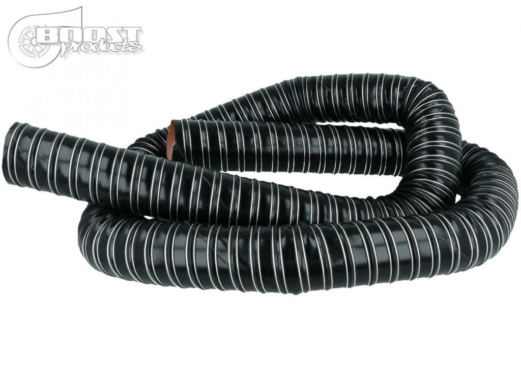 BOOST Products Silicone Air Duct Hose 102mm (4.0") ID, 1.8m (6ft) length, black