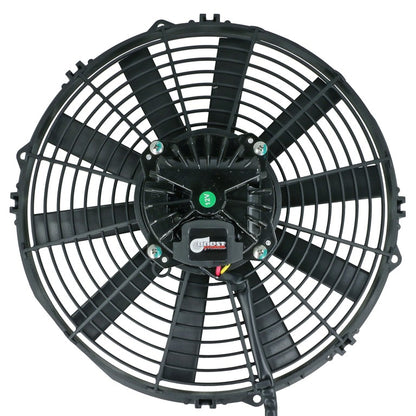 BOOST Products High Performance Brushless Puller Fan - 10" (25cm) - 1150 CFM - PWM Control