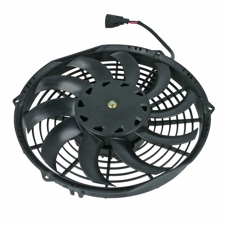 BOOST Products High Performance Brushless Puller Fan - 12" (30cm) - 1470 CFM - PWM Control