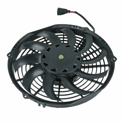 BOOST Products High Performance Brushless Puller Fan - 12" (30cm) - 1470 CFM - PWM Control