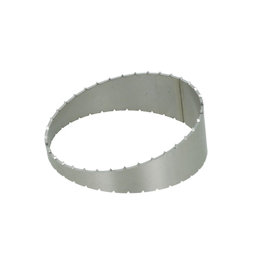 Pie Cut with Spigot 4.5" (114mm) - 9 degree Segment - Stainless Steel