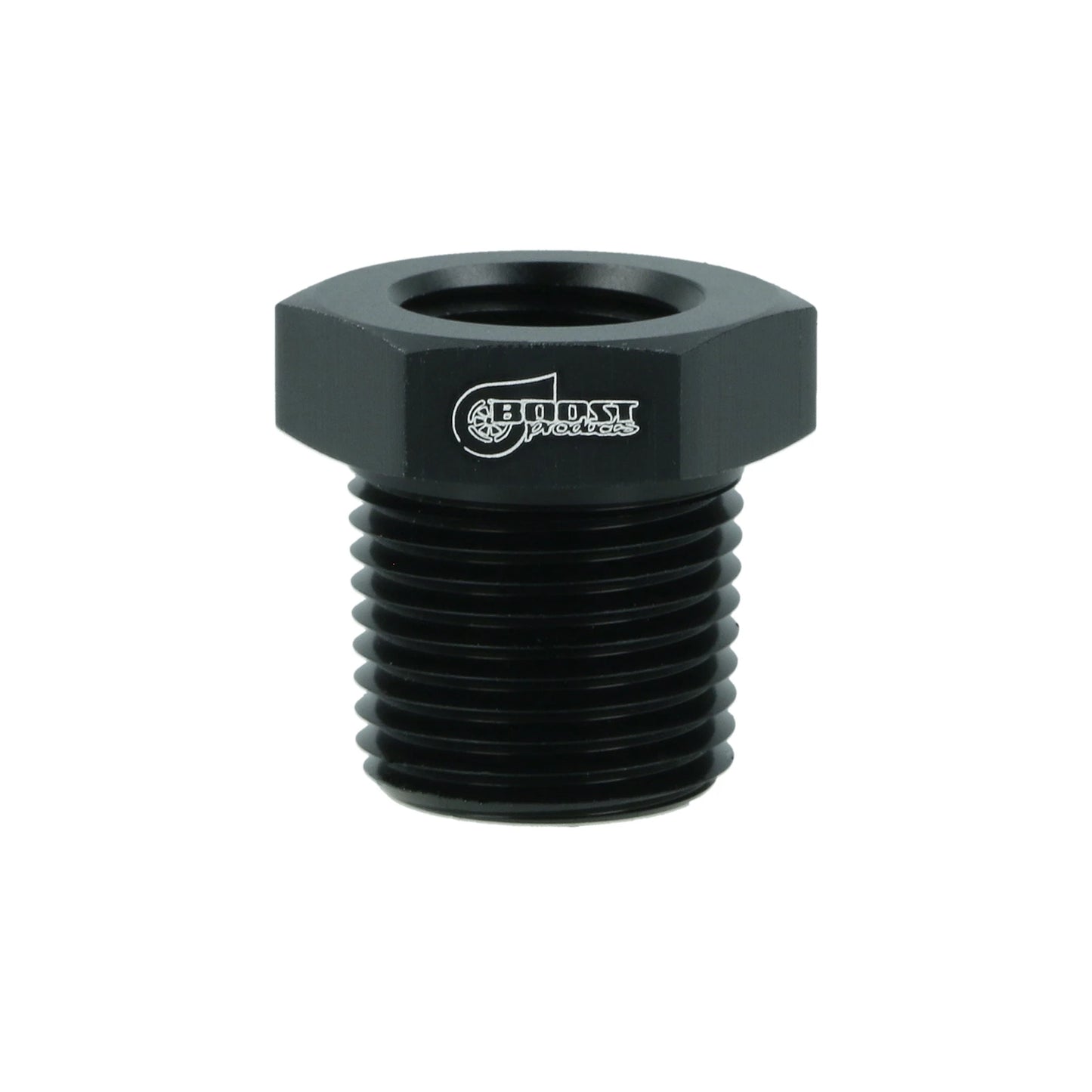 BOOST products Screw-in Reducer NPT 1/4" female to NPT 3/8" male - satin black