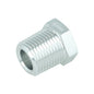 BOOST products Screw-in Reducer NPT 1/8" female to NPT 1/2" male - satin silver