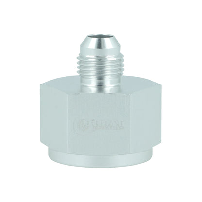 BOOST products Adapter Reducer ORB -10 AN female to -6 AN male - satin silver