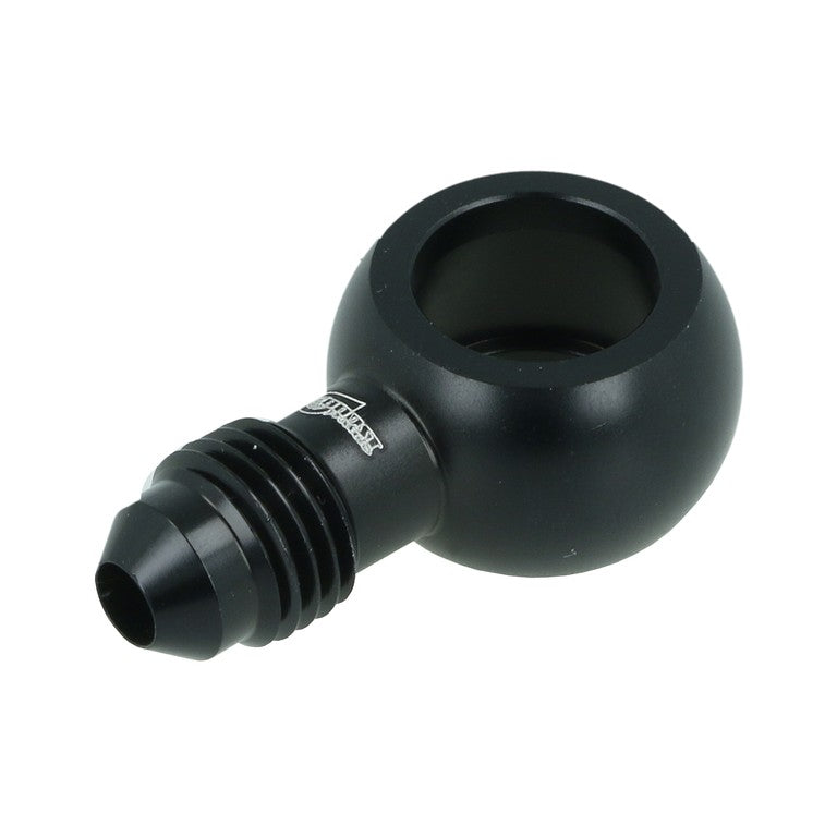 BOOST Products Adapter -04 AN male to Banjo 12.5mm, black