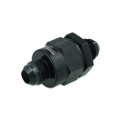 BOOST products One Way Check Valve Dash 8 male - satin black