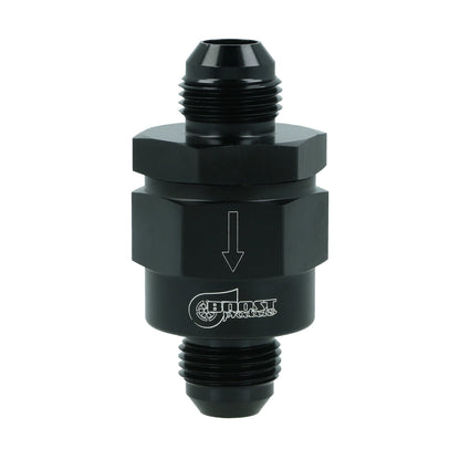 BOOST products One Way Check Valve Dash 8 male - satin black