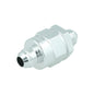 BOOST products One Way Check Valve -8 AN male - satin silver