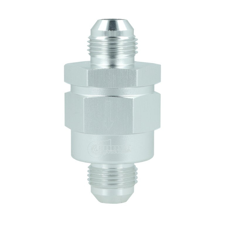 BOOST Products One Way Check Valve -08 AN male, silver