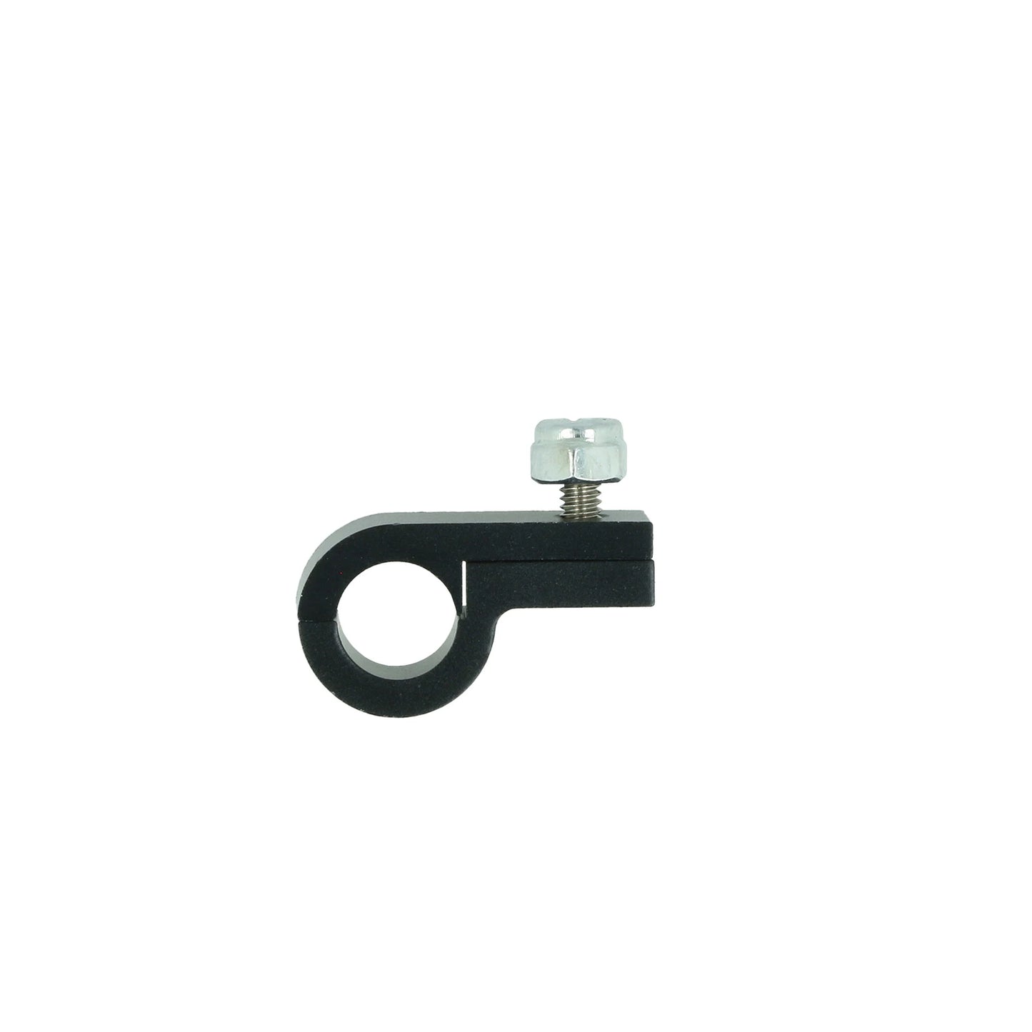 BOOST products Single Hose P-Clamp Bracket 11.1mm (7/16") - satin black