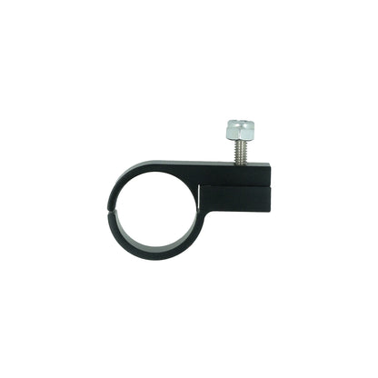 BOOST products Single Hose P-Clamp Bracket 24mm (15/16") - satin black