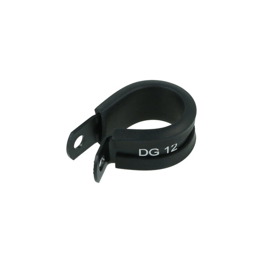 BOOST products Cushioned Hose P-Clamp Bracket 19,1mm (3/4") - satin black