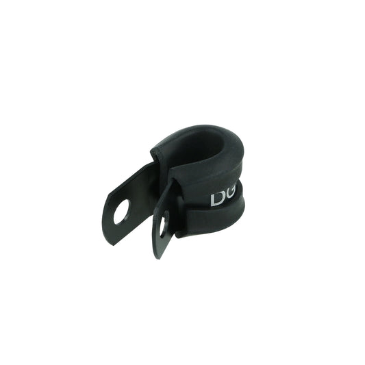 BOOST products Cushioned Hose P-Clamp Bracket 7,9mm (5/16") - satin black