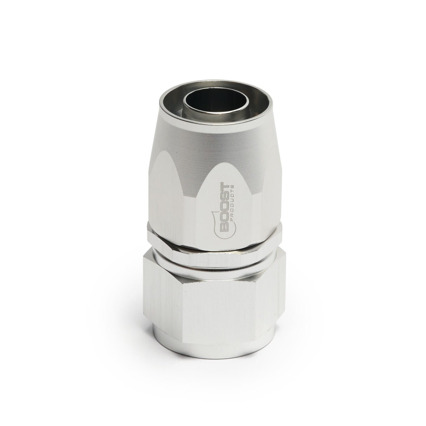 BOOST Products Swivel Hose End -04 AN - straight, silver