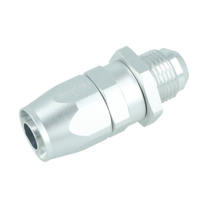 BOOST Products Hose End -10 AN to -10 AN male, silver