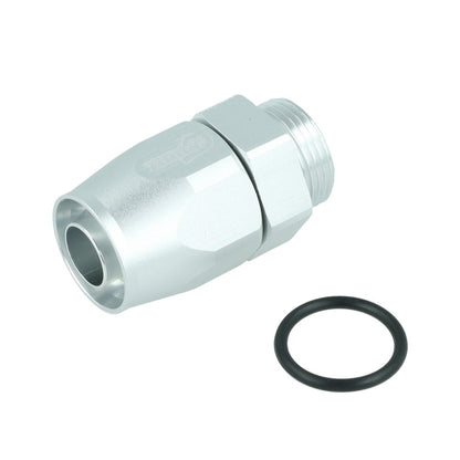 BOOST Products Swivel Hose End -10 AN to M22x1.5mm male with O-Ring - straight, silver