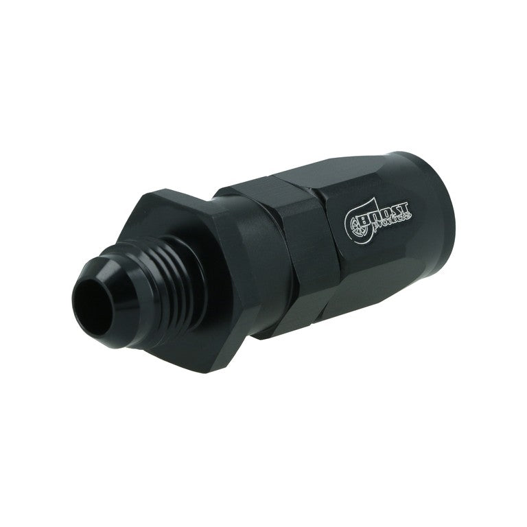 BOOST Products Hose End -06 AN to -06 AN male, black