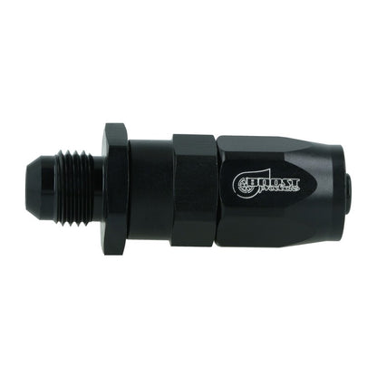 BOOST Products Hose End -06 AN to -06 AN male, black