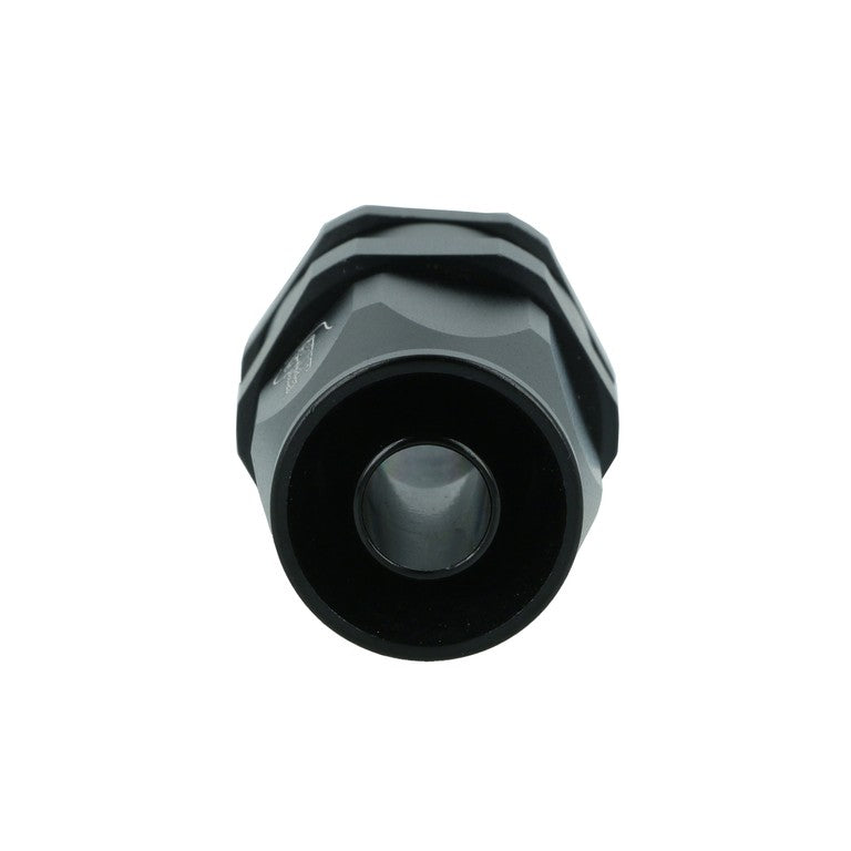 BOOST Products Hose End -08 AN to -08 AN male, black