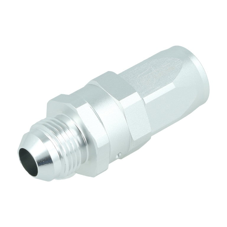 BOOST Products Hose End -08 AN to -08 AN male, silver