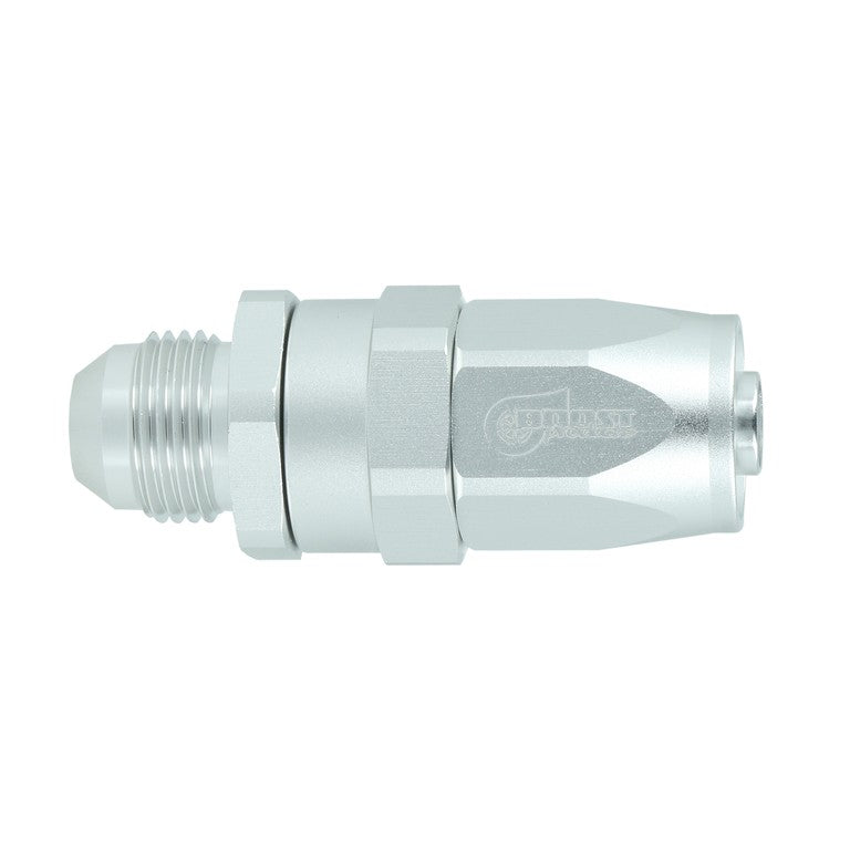 BOOST Products Hose End -08 AN to -08 AN male, silver