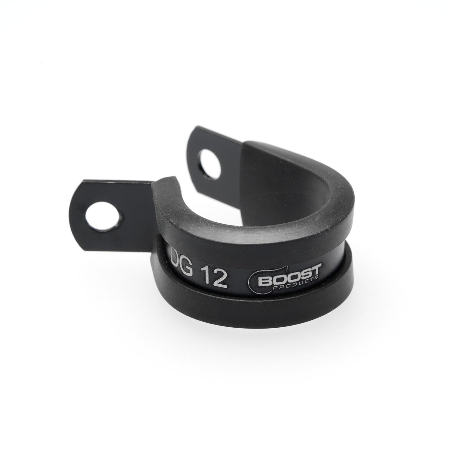 BOOST Products Cushioned Hose P-Clamp Bracket 1/2" (12.7mm), black