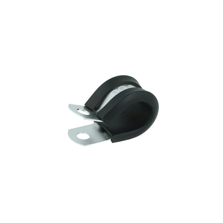 BOOST Products Cushioned Hose P-Clamp Bracket 1/2" (12.7mm), silver