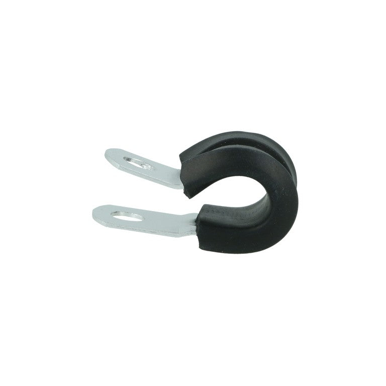 BOOST Products Cushioned Hose P-Clamp Bracket 1/2" (12.7mm), silver