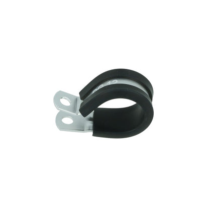 BOOST Products Cushioned Hose P-Clamp Bracket 3/4" (19.1mm), silver