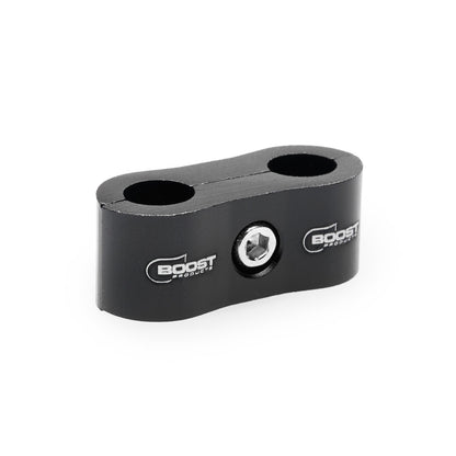 BOOST Products Dual Hose Clamp Bracket / Separator 7/16" (11.1mm ), black