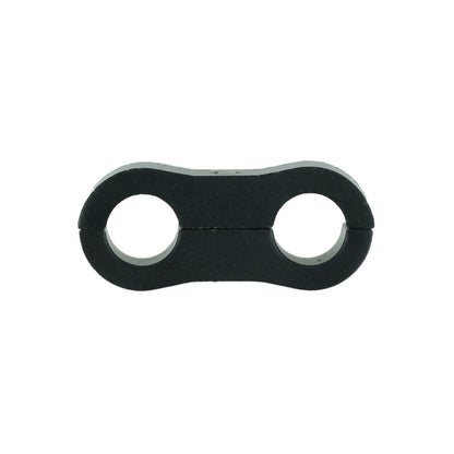 BOOST Products Dual Hose Clamp Bracket / Separator 5/16" (7.9mm), black