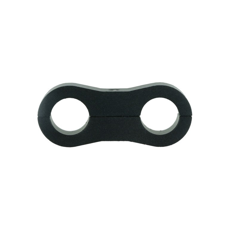 BOOST Products Dual Hose Clamp Bracket / Separator 7/16" (11.1mm ), black