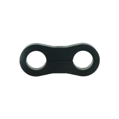 BOOST Products Dual Hose Clamp Bracket / Separator 7/16" (11.1mm ), black