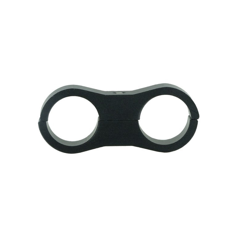 BOOST Products Dual Hose Clamp Bracket / Separator 9/16" (14.3mm), black