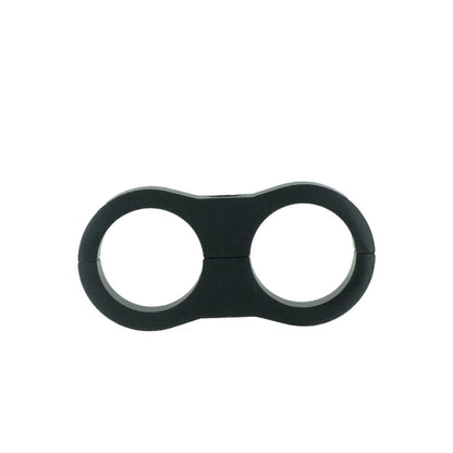 BOOST Products Dual Hose Clamp Bracket / Separator 13/16" (20.6mm), black