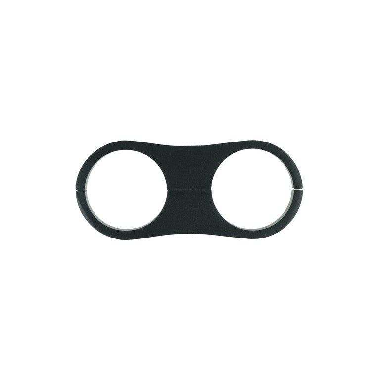 BOOST Products Dual Hose Clamp Bracket / Separator 1" (25,4mm), black