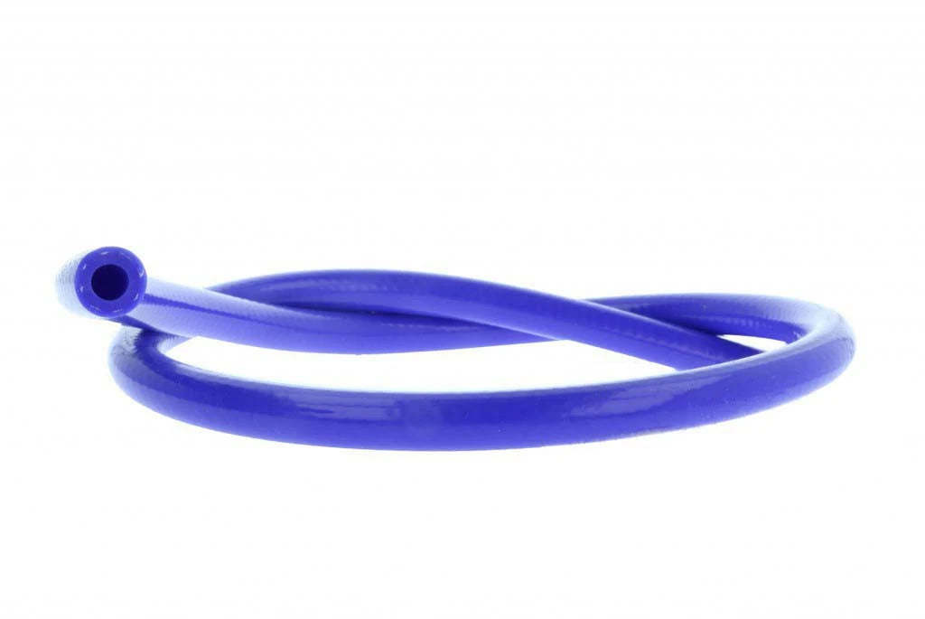 BOOST products Silicone Vacuum Hose Reinforced 5/32" ID, Blue, 1m (3ft) Roll