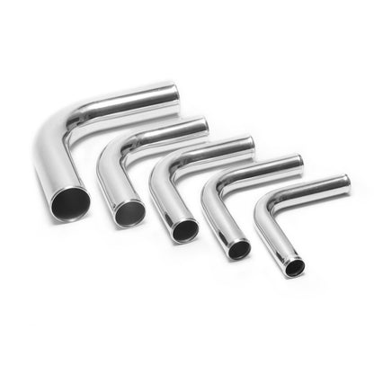 BOOST Products Aluminum Tubing 90 degree Mandrel Bend polished