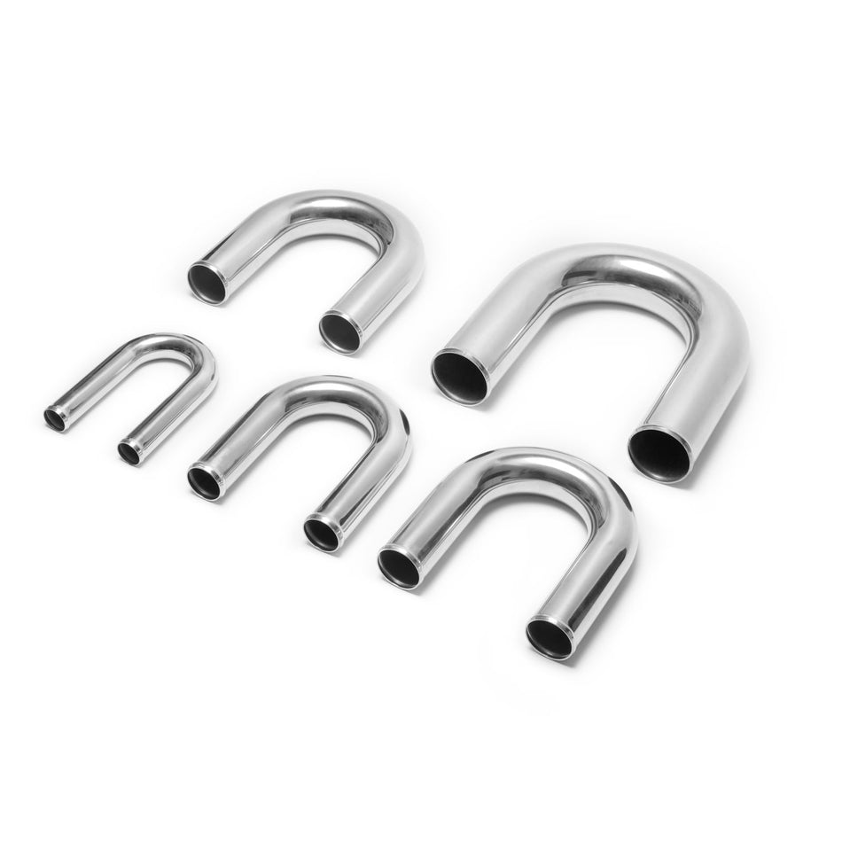 BOOST Products Aluminum Tubing 180 degree Mandrel Bend polished