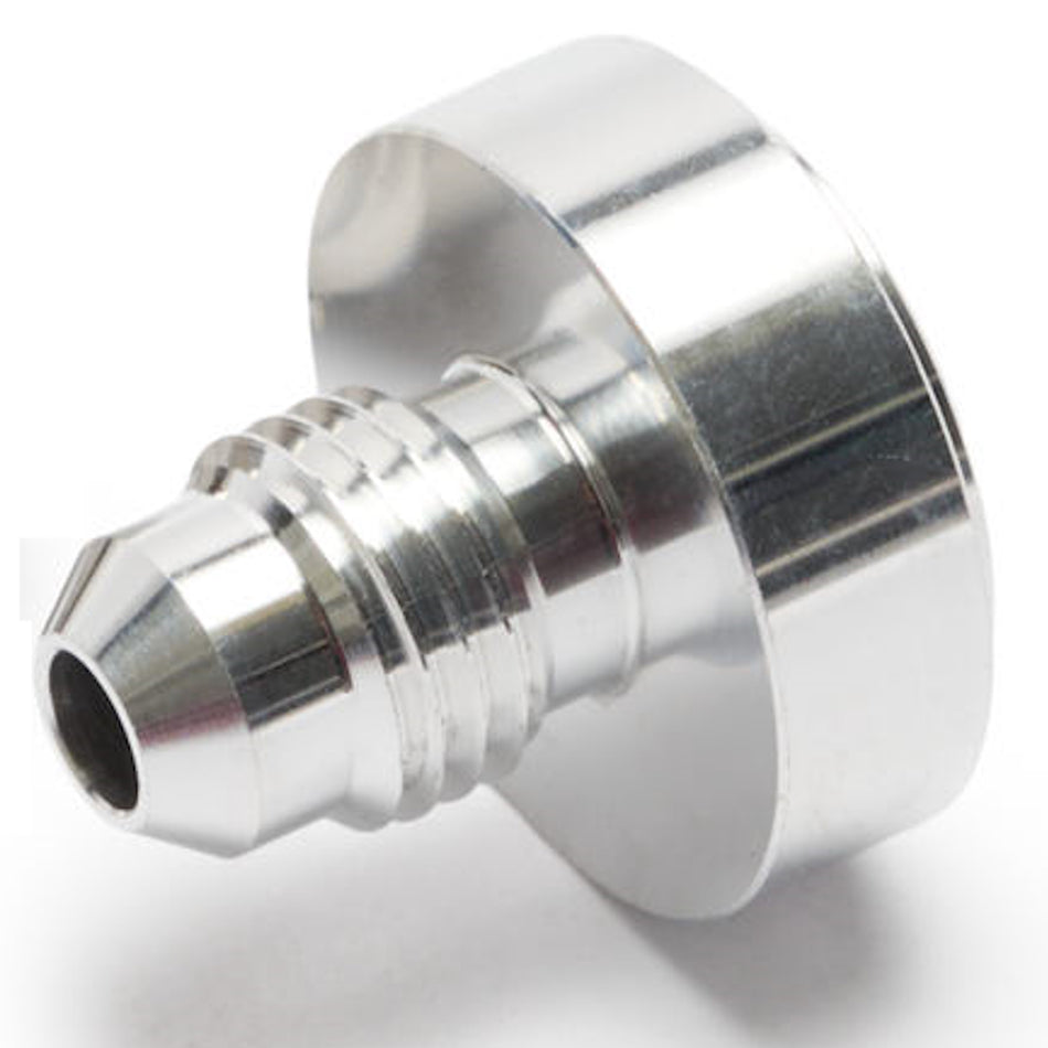Weld-On Adapter -AN Male - Aluminium