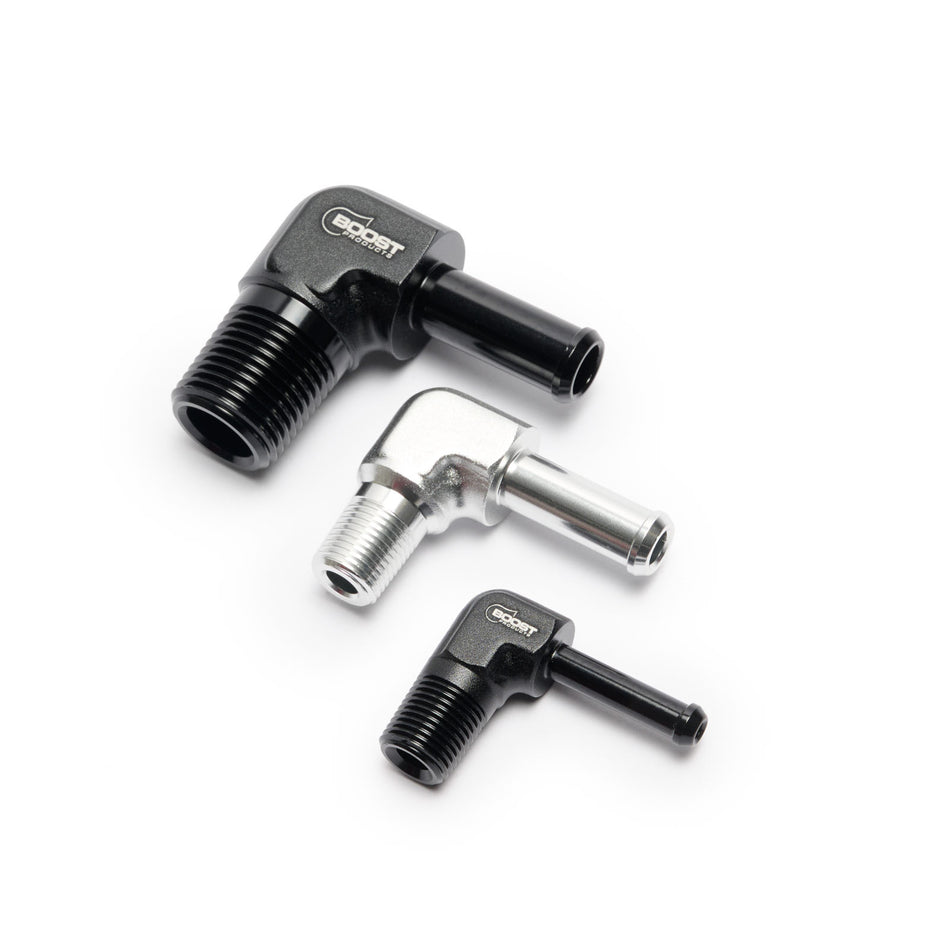 Screw-in Adapter NPT Male to Hose Fitting - 90°