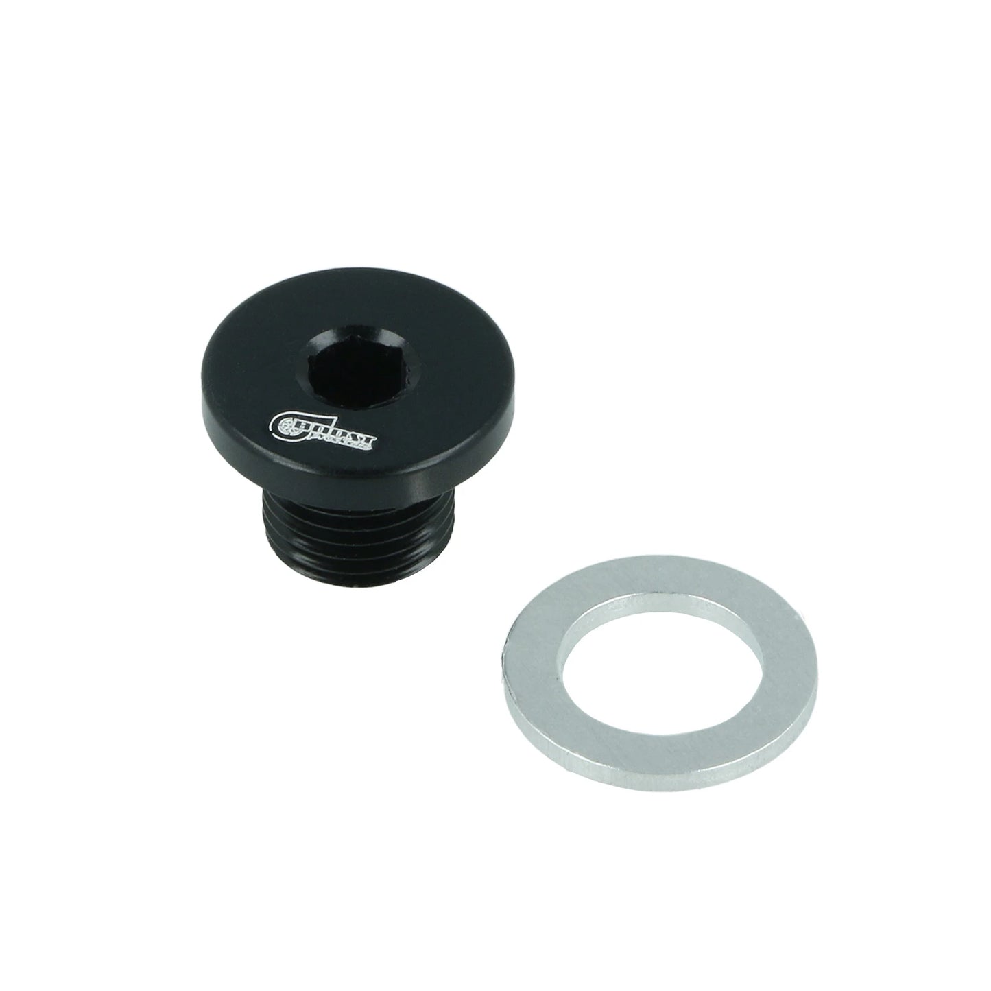 BOOST products Plug M10x1mm male - satin black